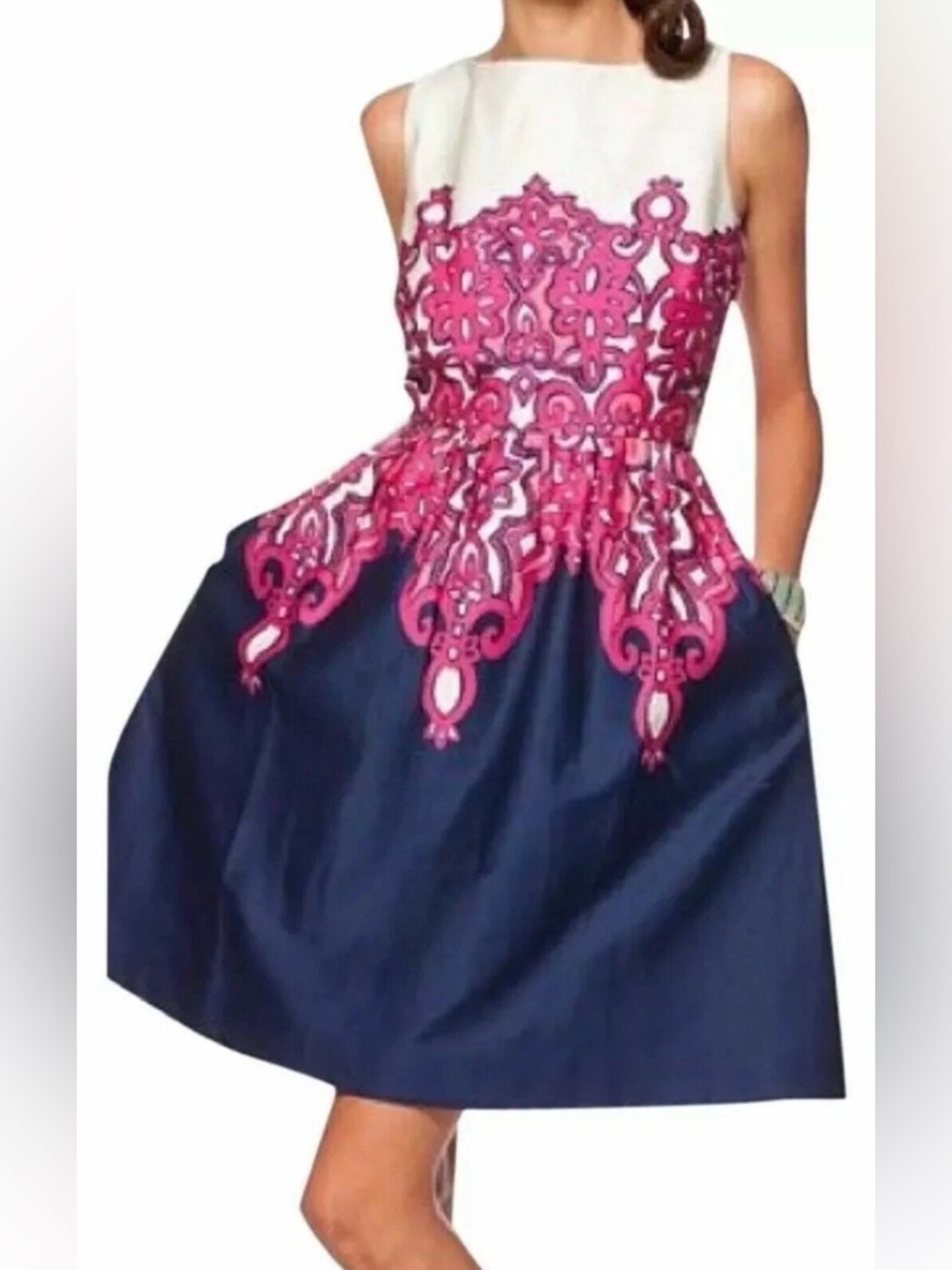 Lilly Pulitzer Eryn Dress in the "Chorus Girl Size 8